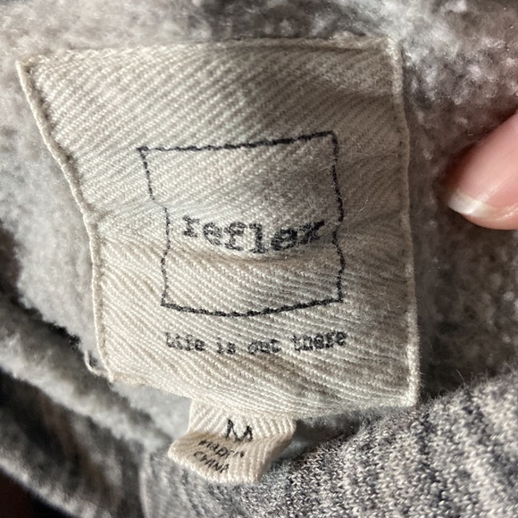 Reflex Hooded Sweatshirt sz M - Picture 6 of 7